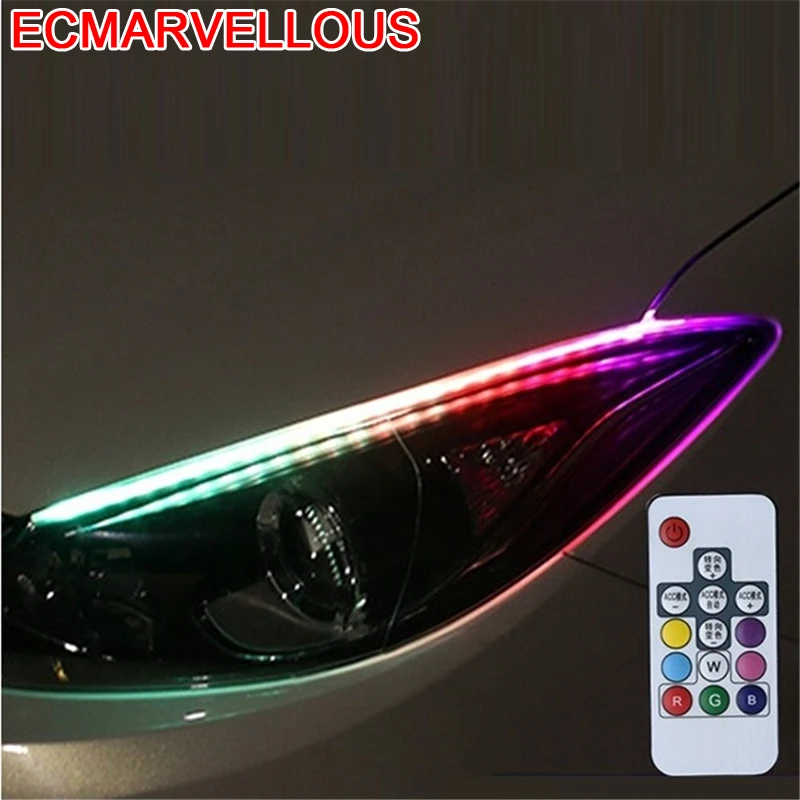 Para Auto Iluminaciones Barra Coche Lighting Light Car Accessories Luces Led Headlight Daytime Running Universal Signal Lamp | Автомобили