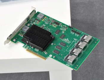 

LSI 9201-16i built-in 16 port 16 bit expansion card supports SAS2/SATA3/SSD pure extension