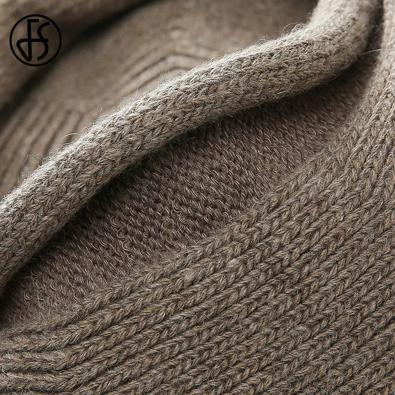 Женская Вязаная Шерстяная Шапка FS розовая шапка с беретом черная теплая на осень