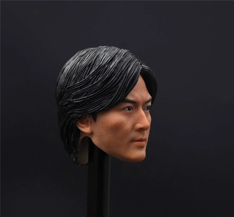 Estartek 1/6 Ekin Cheng голова Лепка для 12 дюймов Фигурка DIY