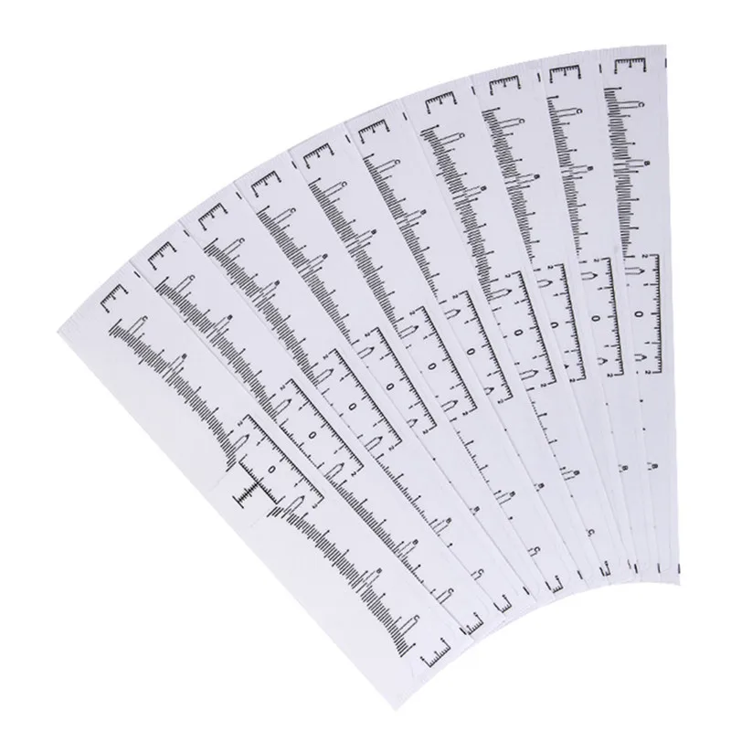 50 шт. трафарет для бровей многоразовый Полупостоянный макияж микроблейдинг