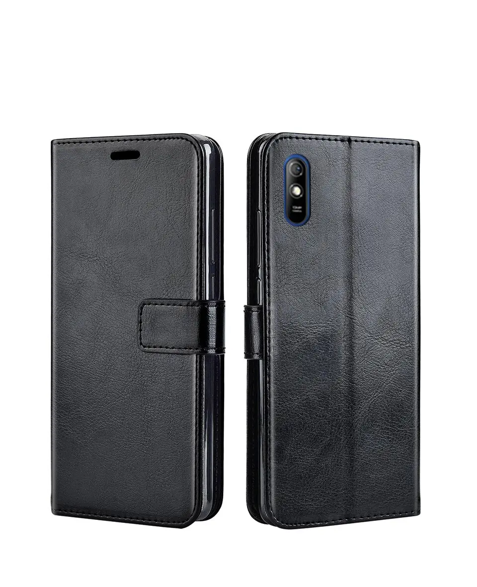 case for xiaomi Flip leather case For on Xiaomi Redmi 9A Case Redmi 9A back phone case For on Xiaomi Redmi 9 9A Cover xiaomi leather case custom