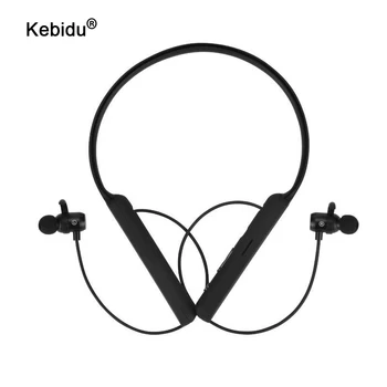

kebidu Sports Wireless Earphone Neckband Bluetooth 4.2 Headphone with Mic Wireless Headset Stereo Earbuds for xiaomi phone