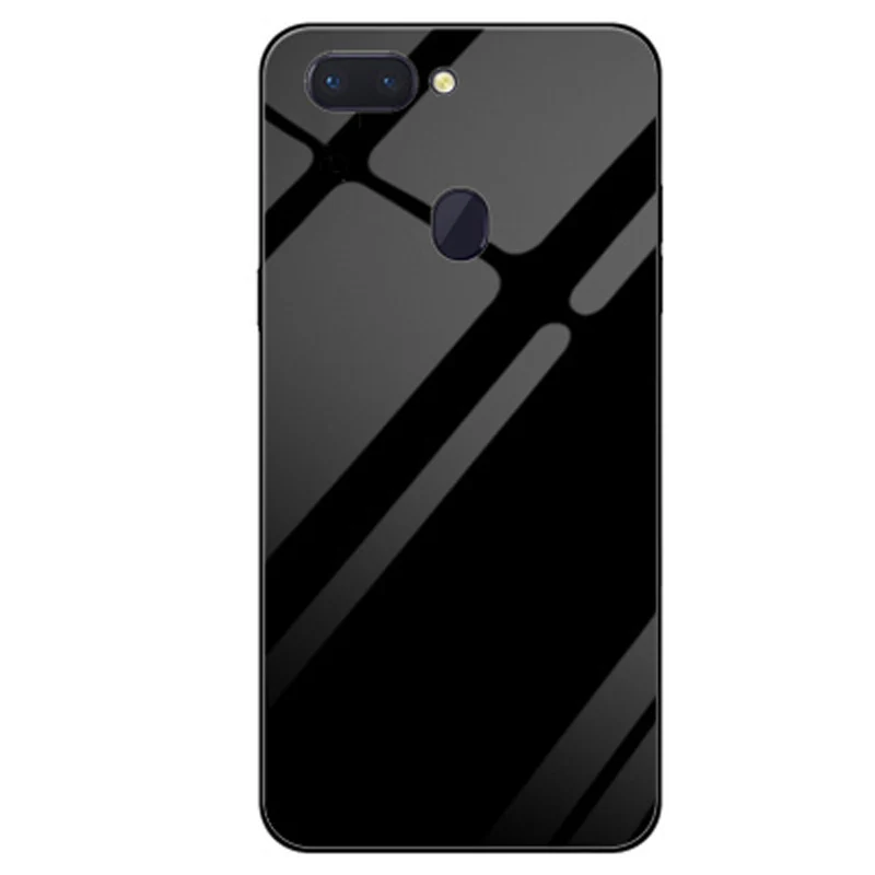 For OPPO R15 case R15pro tempered glass phone back cover For OPPO R15 pro casing OPPOR15 R 15 pro Gradient glass cases shell