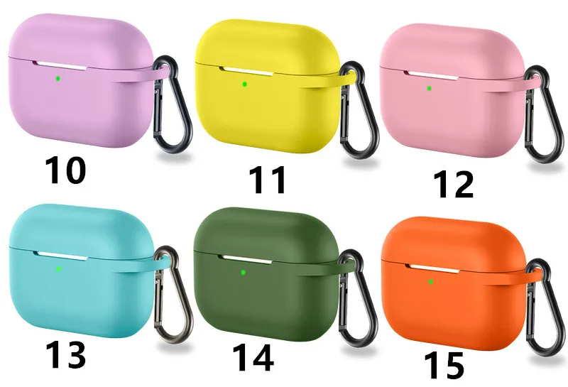 30 шт силиконовый чехол для Airpods Pro, чехол, беспроводной Bluetooth для apple airpods pro, чехол, чехол для наушников, чехол для Air Pods pro 3