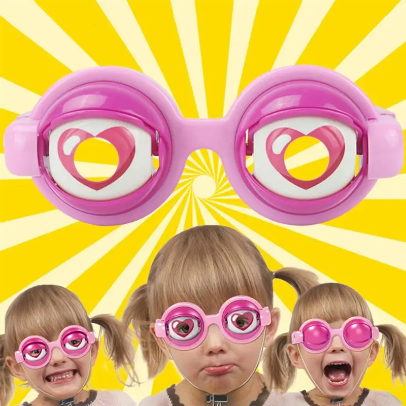 Игрушки Crazy Eyes, принадлежности для детской вечеринки, забавные шалости, очки для рождества, подарок на день рождения, пластиковые новые очки, игрушки