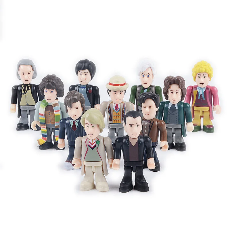 Doctor Who Figure 11 Pack строительные блоки фигурки доктора набор микрофигурок горячие