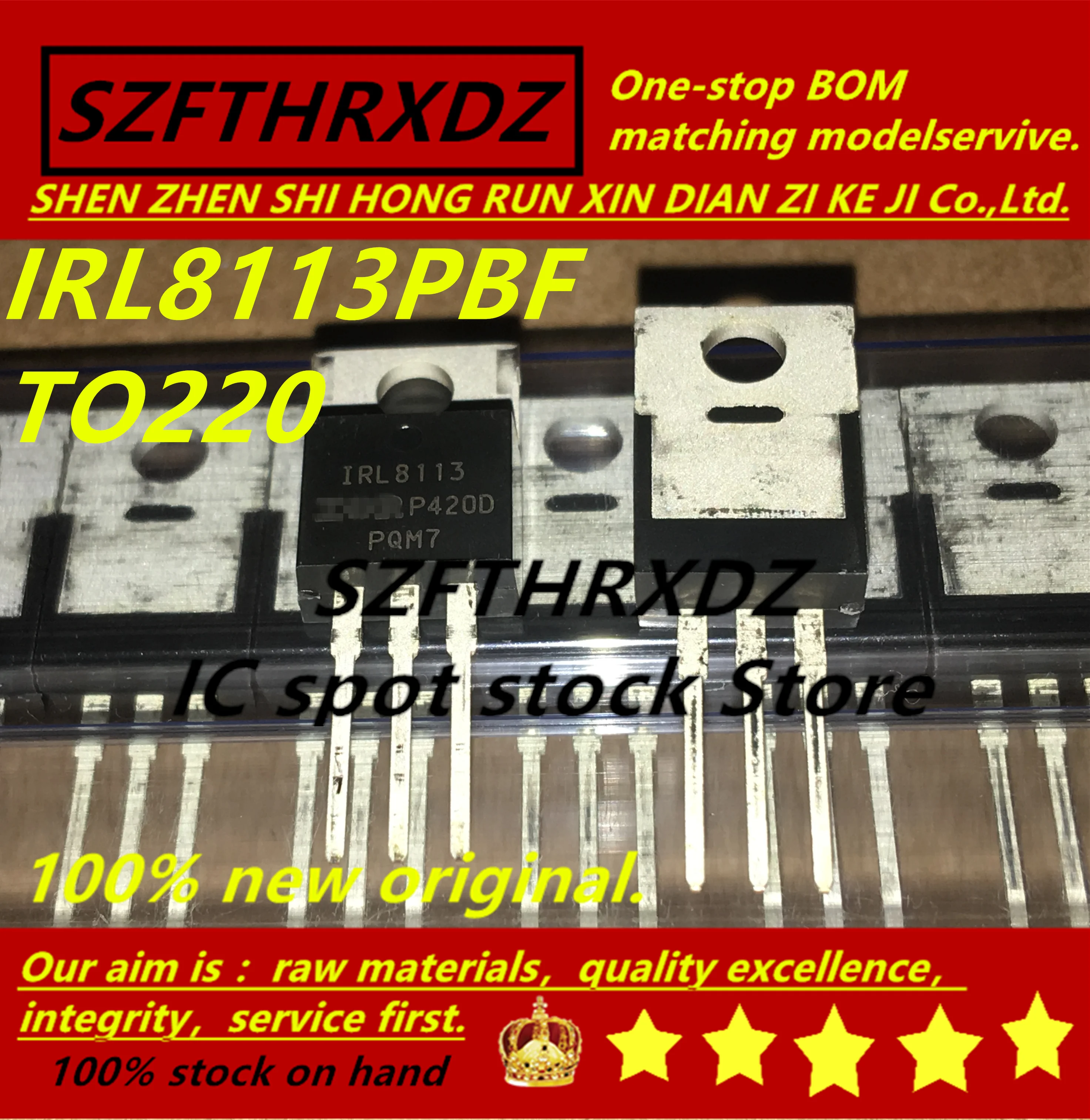 SZFTHRXDZ 100% Новый оригинальный (10 шт.) IRL8113PBF IRL8113 8ETX06FPPBF 8ETX06FP BY229X-200 BY229X200 BTA24-800CWRG BTA24-800CW