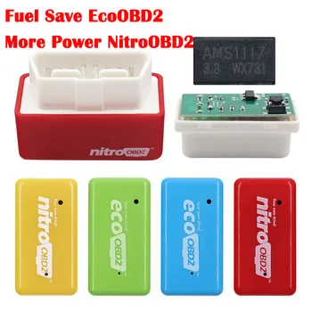 

Car Chip Tuning Performance Box NitroOBD2 EcoOBD2 Plug&Driver OBD2 Interface NITRO OBD2 ECO For Benzine Diesel Petrol Gasoline