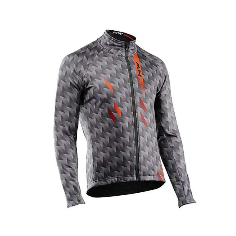 Long Sleeve Men's Cycling Jersey Breathable NW Brand Cycling Bicycle Clothing Quick-Dry Mountain Bike Clothes Cycling Wear - Цвет: 1