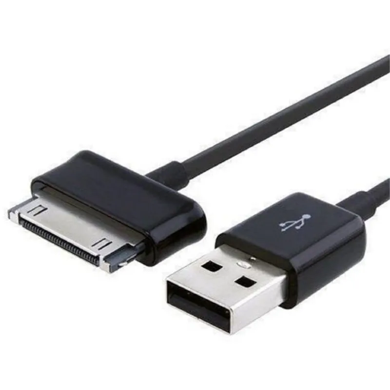 2000 шт. 1 м Usb кабель для зарядки и передачи данных Кабель-адаптер для samsung Galaxy Tab 2 3 Tablet 10,1, 7,0 P1000 P7310 P7500