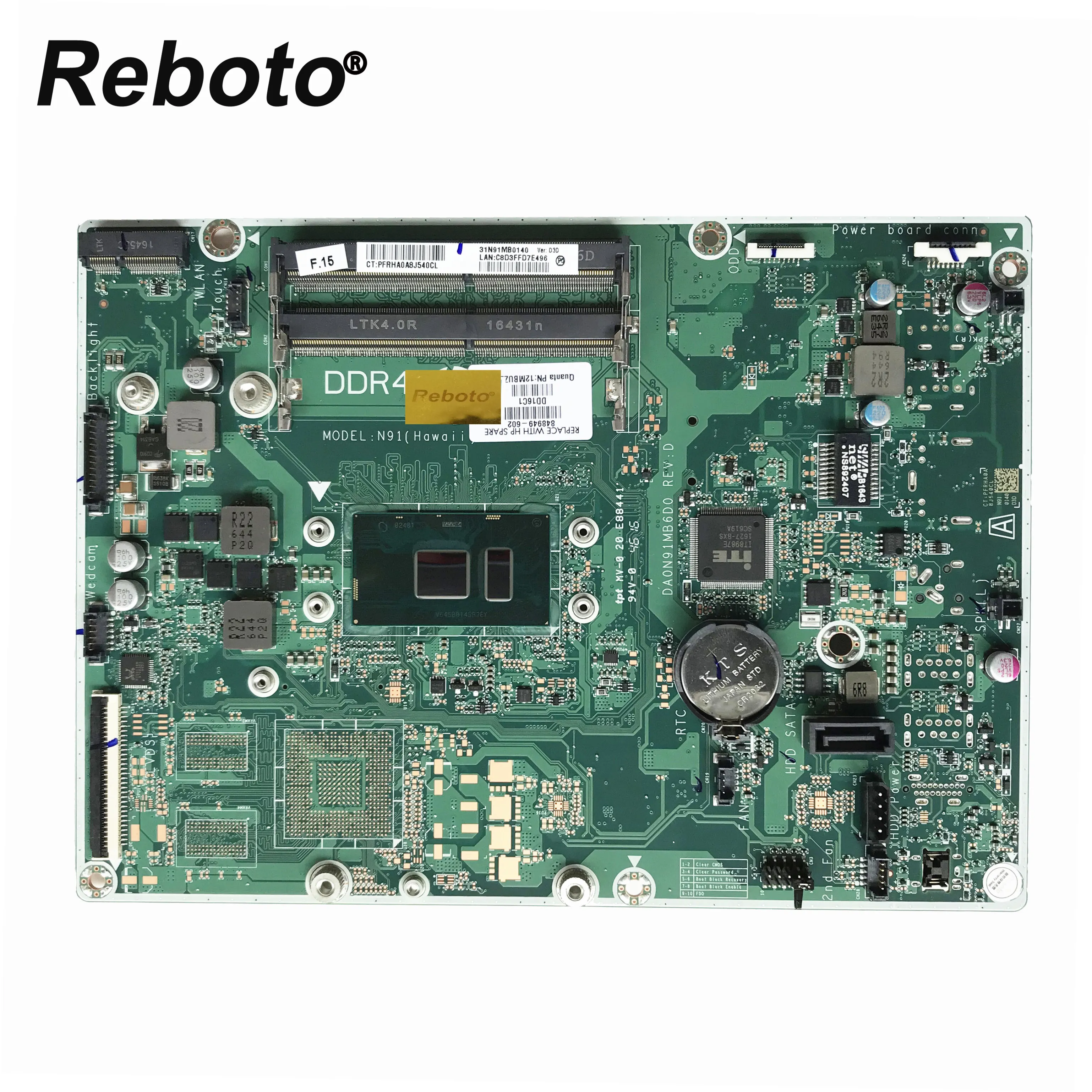 Новый оригинальный для hp 24-G все-в-одном материнская плата с SR2EY i5-6200U DDR4 848949-602