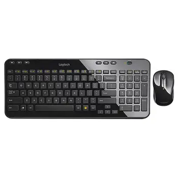 

Logitech MK365 Keyboard USB Fashion Appearance Battery Life and Durability Wireless Unifying Receiver 1000DPI Laptop Mouse Set