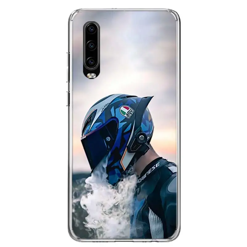 Motocross Cross Dirtbikes Cover Phone Case for Huawei P30 P20 Mate 30 20 10 Pro P10 Lite P Smart Z+ Coque Shell Capa
