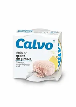 

Spanish Tuna Calvo in Vegetal Oil Atun claro Calvo