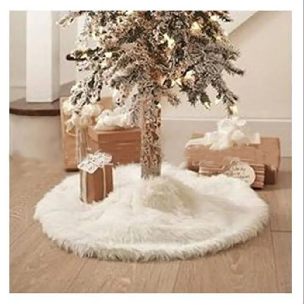 

Lovely Christmas Tree Skirt Decorations Supplies Home Decor Ornament Round