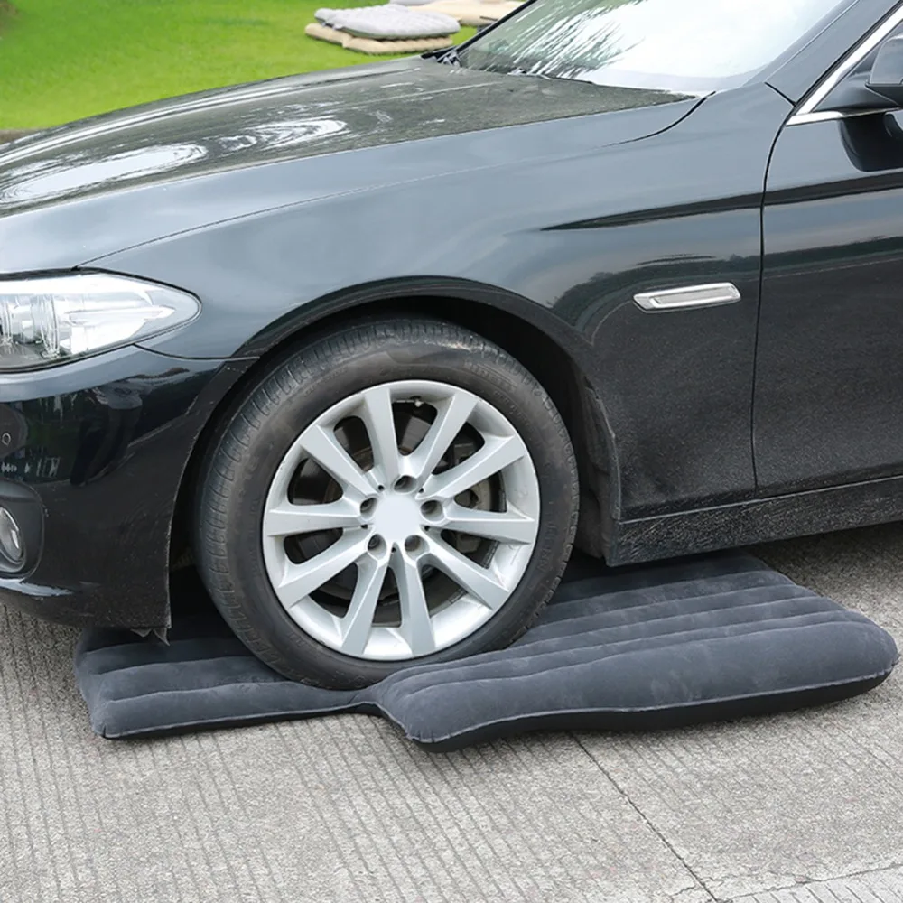 Автомобильный надувной матрас с насосом Портативный надувная кровать для путешествий Кемпинг надувной диван заднее мягкое седло