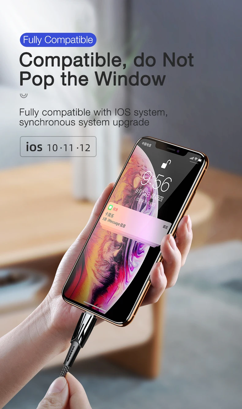CAFELE USB C для Lightning Кабель 18 Вт Быстрая зарядка и синхронизация шнур совместимый PD кабель для iPhone 11 pro xs max xr 7 8 Plus