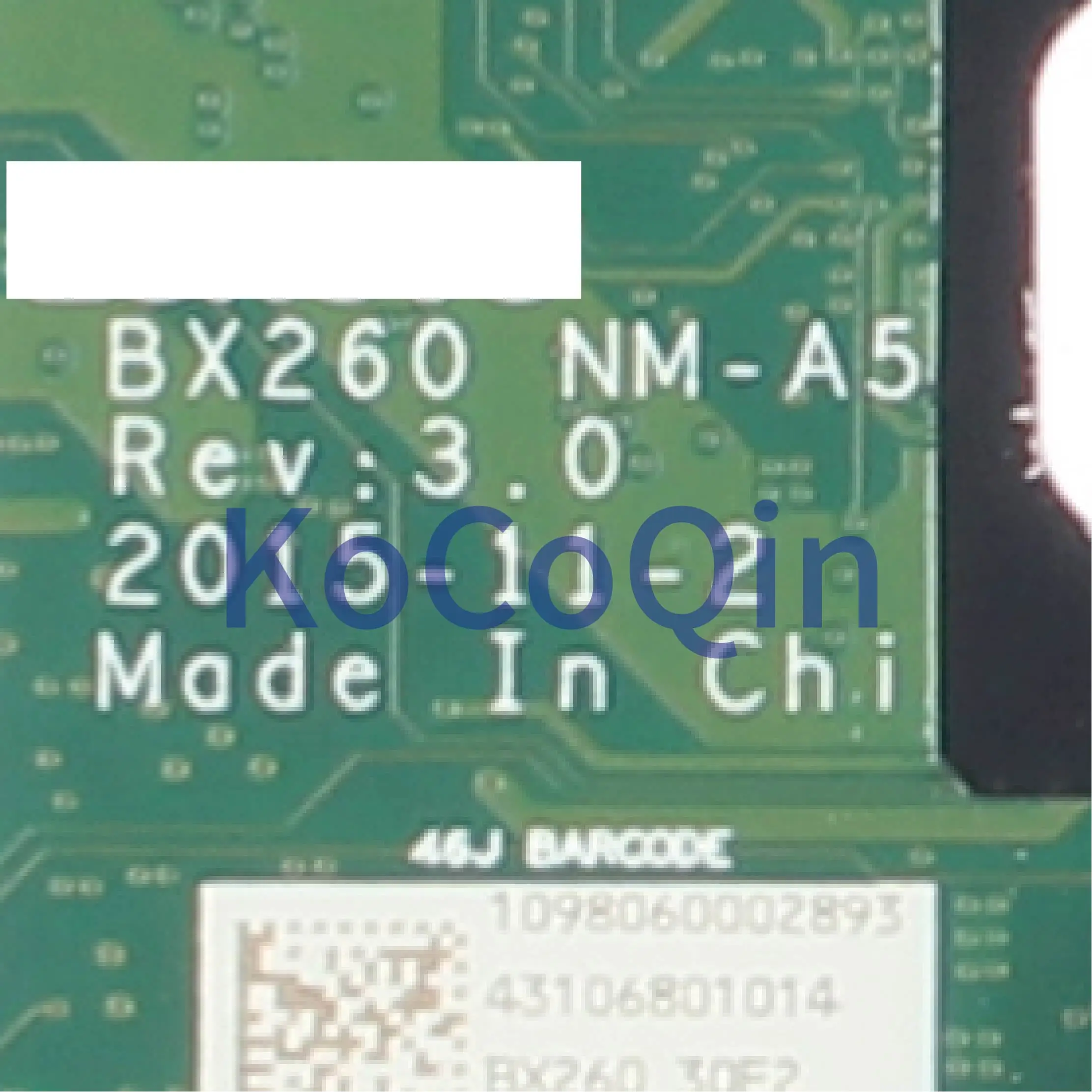 KoCoQin Laptop motherboard For LENOVO Thinkpad X260 Core SR2F1 I7-6600U Mainboard 01EN203 BX260 NM-A531 Tested