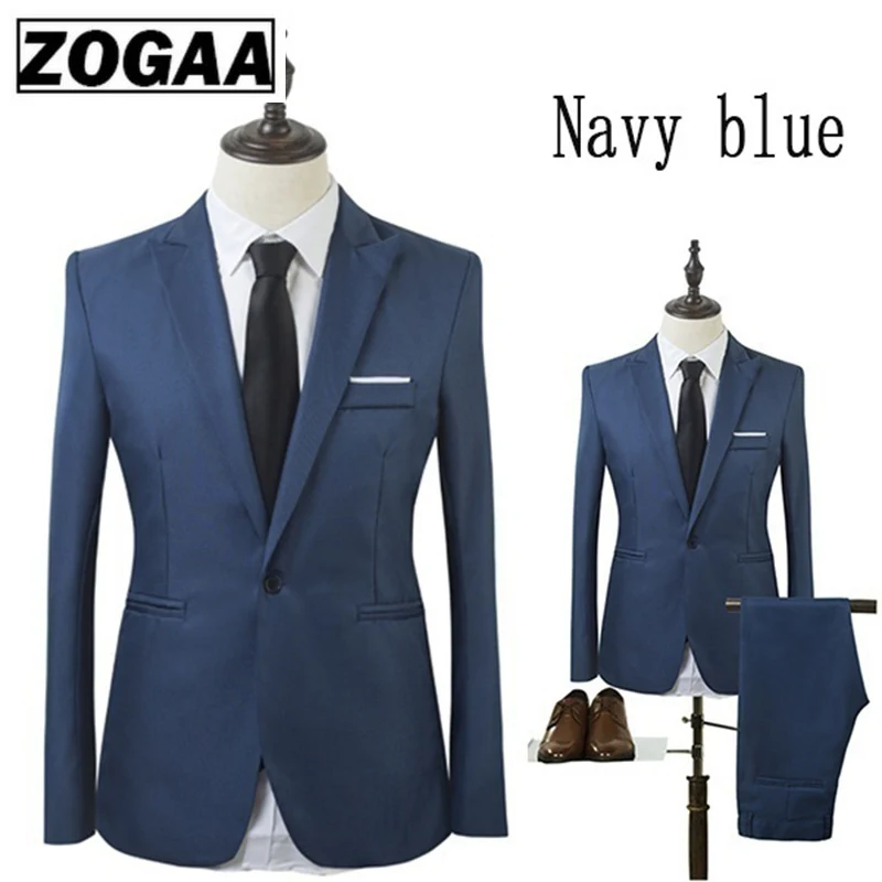 2019 High Quality Men Fashion Slim Suits Male Business Casual Groomsman 2pcs Wedding Suit Men's Jacket Pants Trousers Sets 2019 High Quality Men Fashion Slim Suits Male Business Casual Groomsman 2pcs Wedding Suit Men's Jacket Pants Trousers Sets