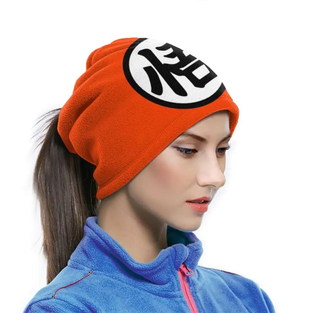 head scarf men Dbz Son Goku Kanji-High Quality Cycling Motorcycle Headwear Washable Scarf Neck Warmer Face Mask Dbz Kanji Son Goku Saiyan mens red scarf