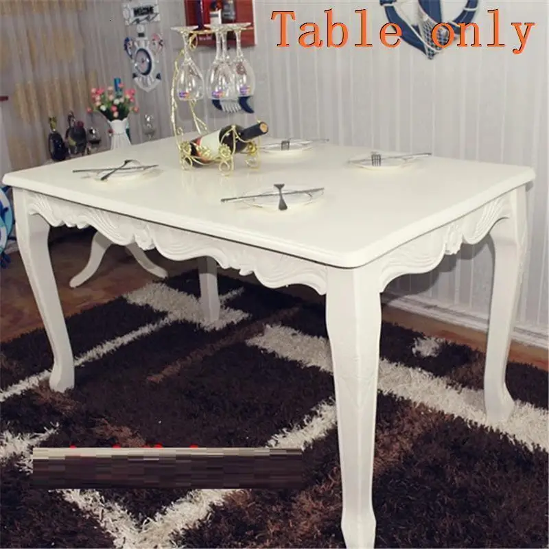 Number 17 Комната Редонда набор Esstisch A Langer Marmol Eettafel Dinning Juego Sala Деревянный Европейский комедор Bureau De Jantar Mesa обеденный стол - Цвет: Number 17