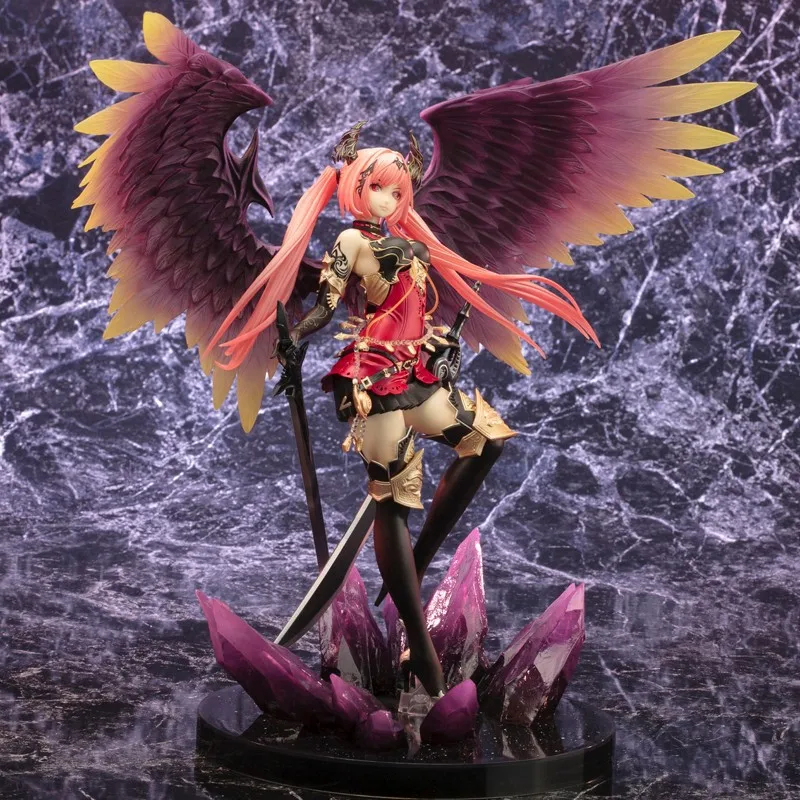 28 см Kotobukiya аниме Rage of Bahamut Темный ангел Оливия 1/8 масштаб предварительно окрашенная ПВХ фигурка Коллекционная модель игрушки