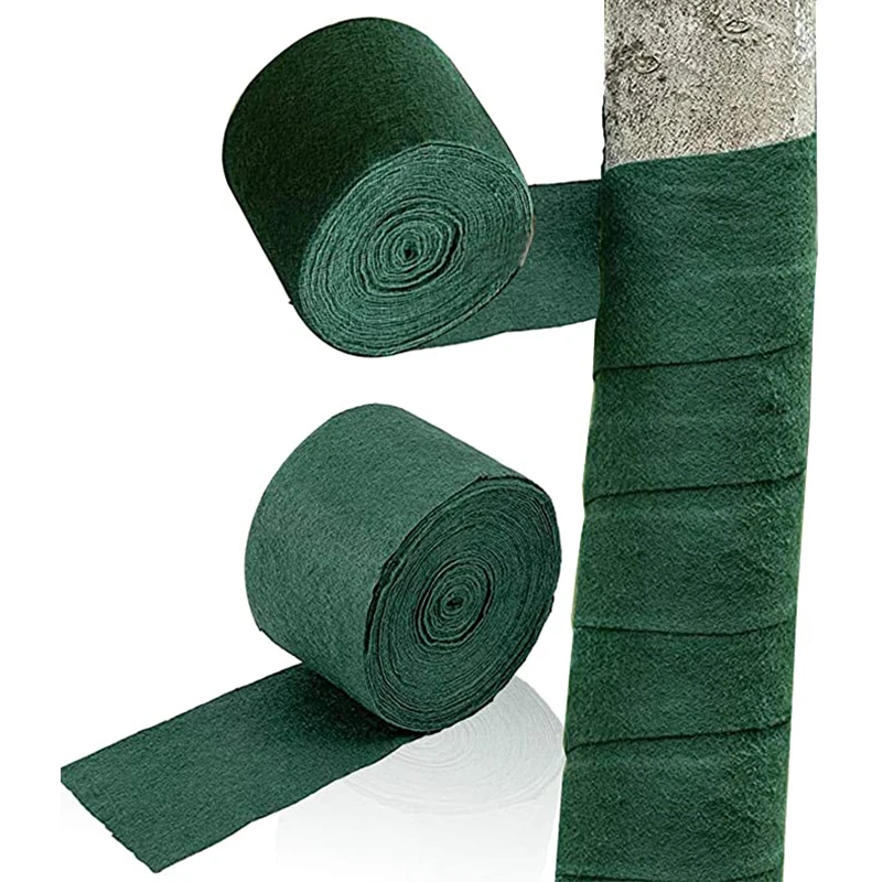 Protector Wraps Protezione invernale per tronchi d'albero Protezione per arbusti Piante Benda antigelo Protezione antiusura Doppio strato con pellicola_voghion.com