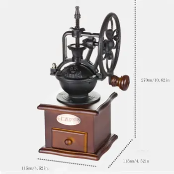 

Creative Retro Ferris Wheel Hand Grinder Coffee Bean Grinder Manual Mill Machine Ceramic Pepper Grinder