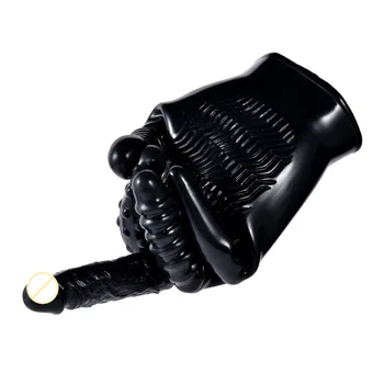 Magic Glove Finger Vibrator, Fist Sleeve G Spot Clit Vibrator Clitoris Stimulator Sex Toys For Women Fast Orgams Massager Wand. 5