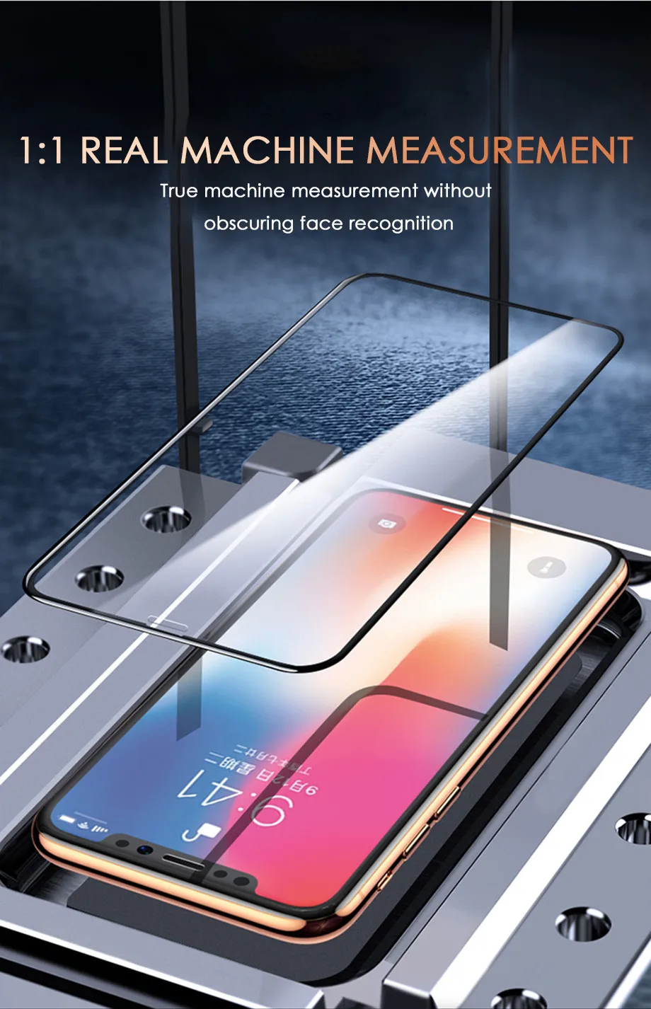 Закаленное стекло золотистого цвета на iPhone X XR XS 11 PRO Max для защиты экрана iPhone 7 8 Plus 6 6S Защитная стеклянная пленка
