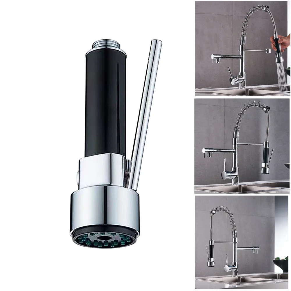 

Kitchen Faucet Modern Chrome Brass Kitchen Sink Pull Out Spray Faucet Mixer Tap Hot Hot and Cold Water Tap Kitchen Accessories