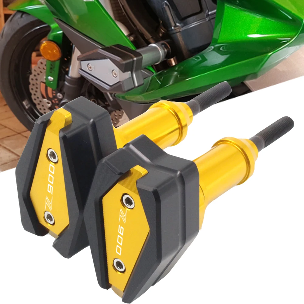 

CNC Motorcycle Falling Protection Frame Slider Fairing Guard Crash Pad Protector Motor For Kawasaki Z900 Z 900 Z-900 2017-2019