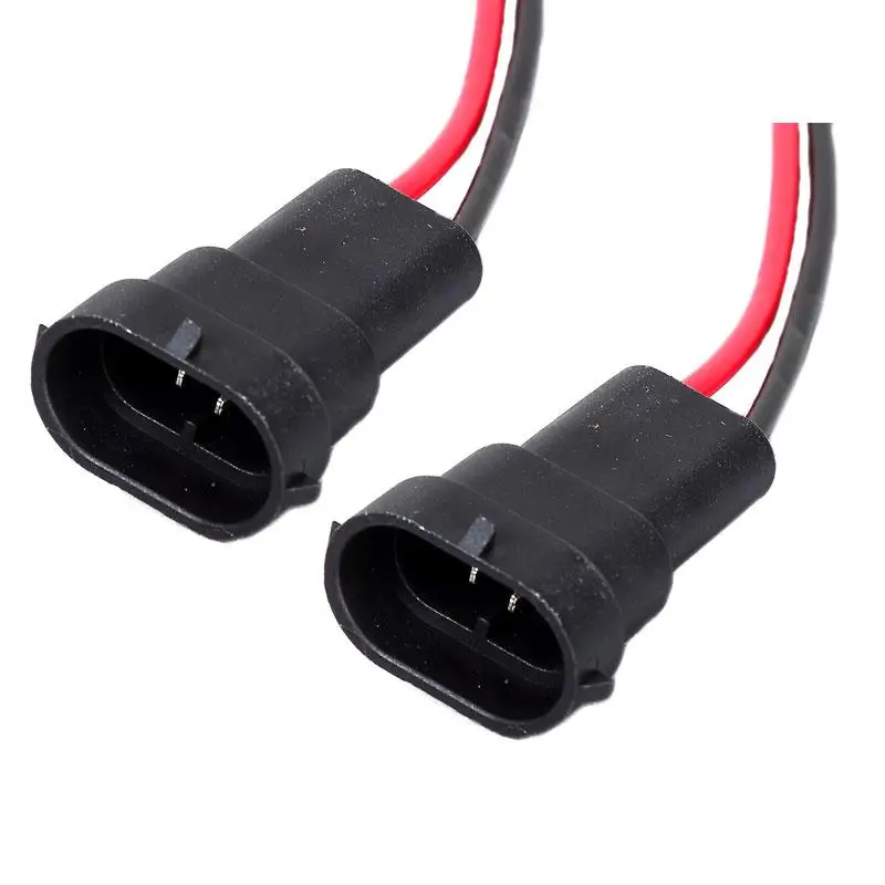 2pcs H11 Male Extension Wiring Harness Sockets Wires Adapter with Line Car Accessories Parts | Автомобили и мотоциклы