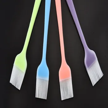 

Colorful Silicone Bread Basting Brush BBQ Baking DIY Kitchen Cooking Tool Magic Cleaning Brushes Easy To Clean Wash Brushes