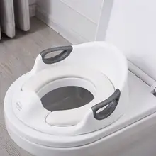 Newborn Auxiliary Baby Toilet Extra Large Baby Toilet Seat Armrest Child Toilet Baby Potty Toilet Equipment Good PP Material Diapering Newborn Auxiliary Baby Toilet Extra Large Baby Toilet Seat Armrest Child Toilet Baby Potty Toilet Equipment Good PP Material Diapering