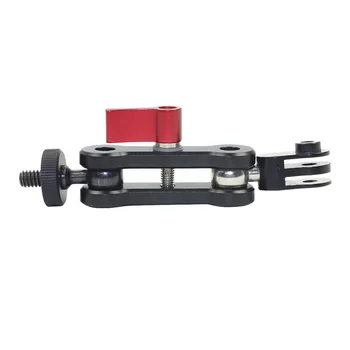 

Magic Arm Tripod Mount 1/4 Adapter Dual Head Pivot Activity Connector 360 Aluminum for Gopro Hero 9 8 7 6 5 4 YI Action Camera