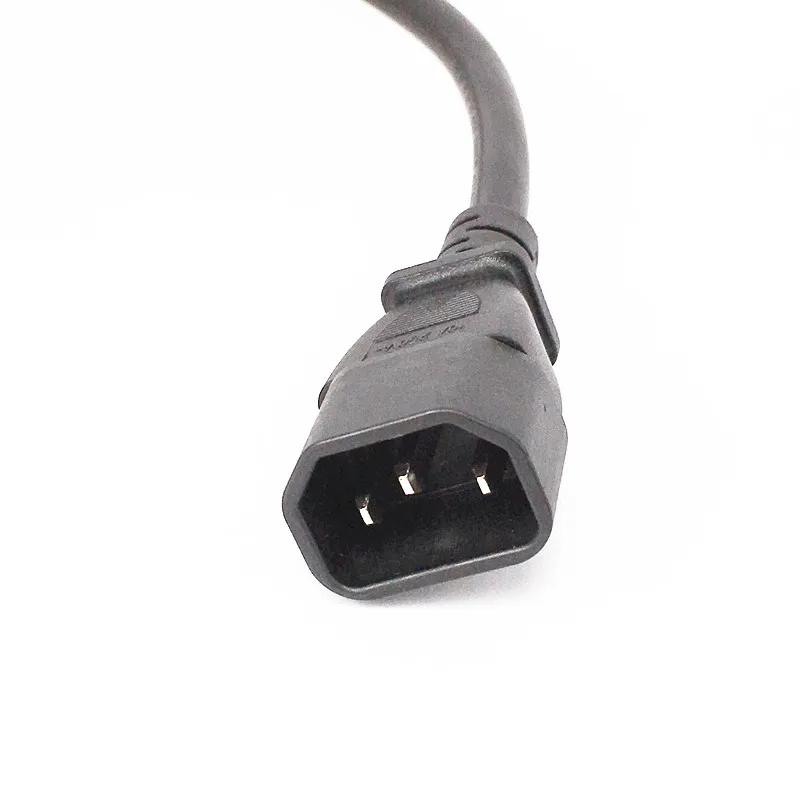 UPS PDU Power Extension Cord IEC 320 C14 Male To CEE7/4 European Female Adapter Cable 30cm