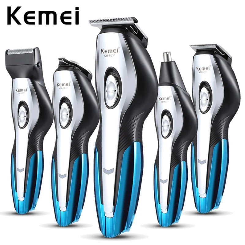 

All-in-one Haircut Kemei 6IN1 Cutting Machine Kamei Beard Clipper Keimei Nose Nostril Trimmer Kmei Kemel 0 Cut Kemey Razor Kimei