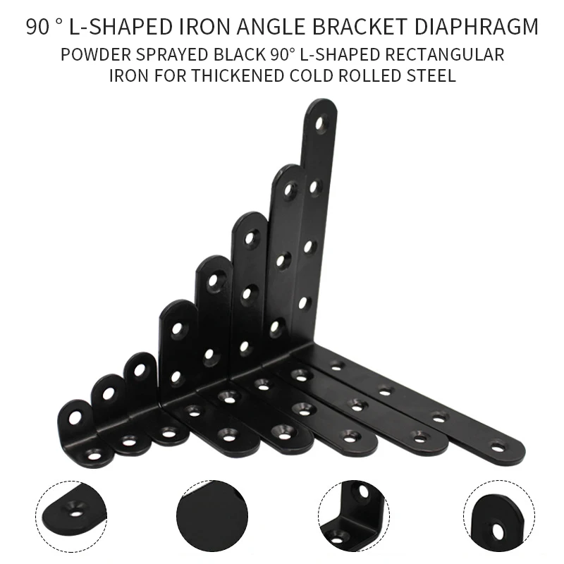 

90 Degree Angle L Shaped Shelf Bracket L Bracket Corner Code Wall Mount Electrical