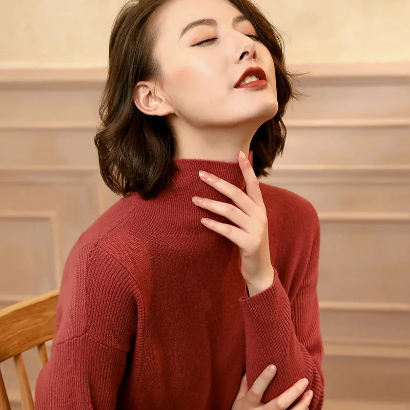 2018 женский кашемировый свитер в новом стиле, корейский стиль, универсальный свитер, пуловер, свитер