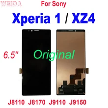 6.5'' Original For Sony Xperia 1 X1 XZ4 LCD Display Touch Screen Digitizer Assembly for Sony XZ4 LCD J8110 J8170 J9110 J9150