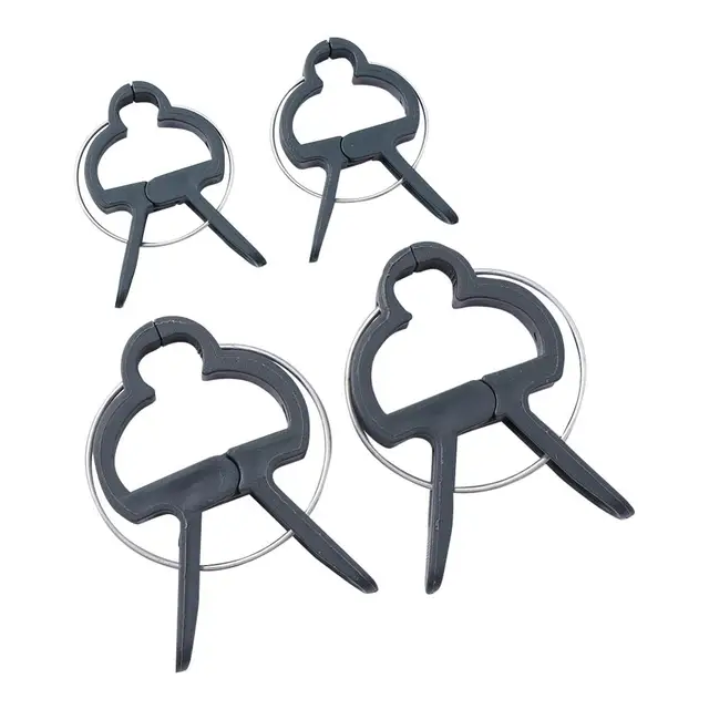 Növények Virág Ág Rögzített Rögzítőelem Klipek Üvegházhatású Zöldségek Szőlő Paradicsom Palánták Szárát Támogatják A Kötött Kötegelt Bilincs 10Db - Image 5