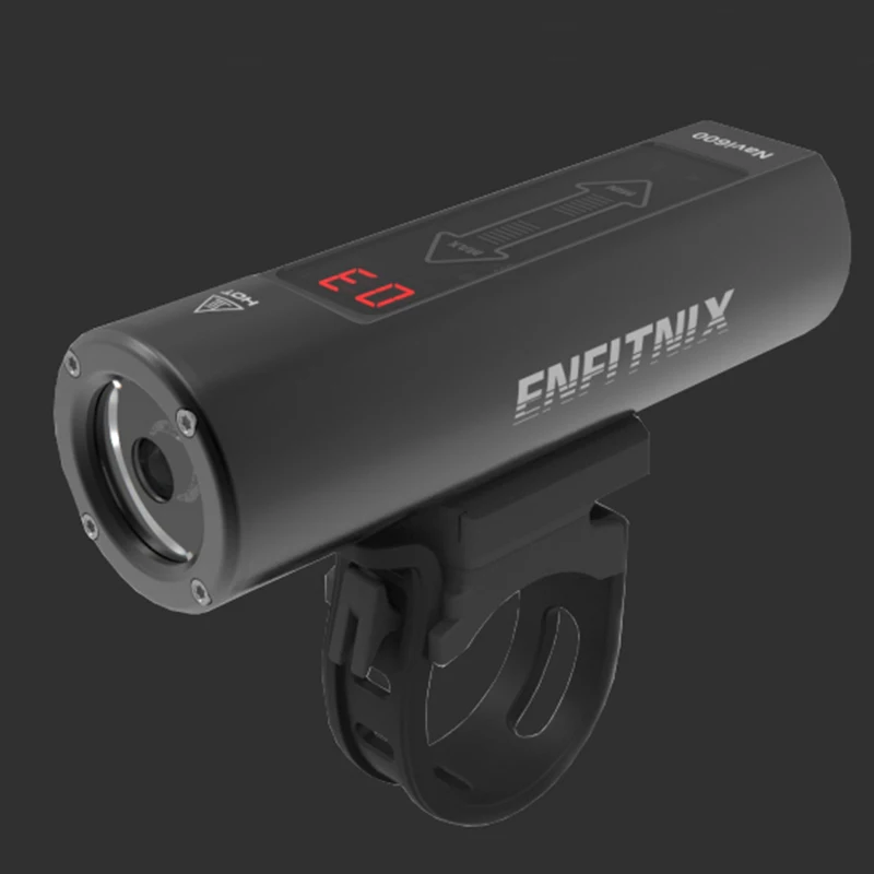 ENFITNIX Navi600 умная фара для велосипеда Cyling руль передний велосипедный фонарик USB Перезаряжаемый сенсорный слайд-контроль водонепроницаемый