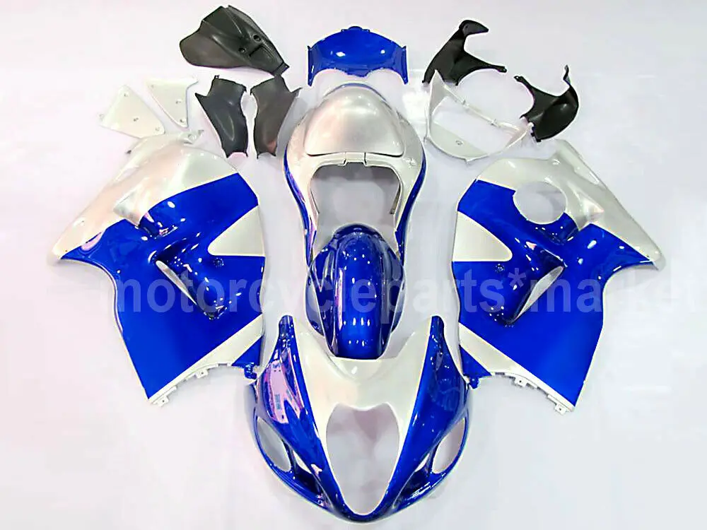 Синие мотоциклетные Обтекатели для Suzuki GSXR1300 Hayabusa 1997-2007 Кузов ABS пластик литья под давлением