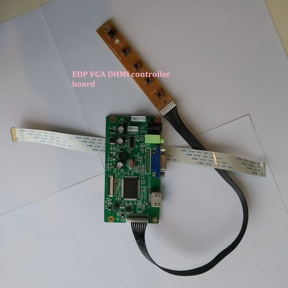 

for NV156FHM N 1920X1080 DRIVER UNIVERSAL COMPATIBLE Controller board SCREEN display 30Pin 15.6" monitor KIT VGA LCD DIY EDP
