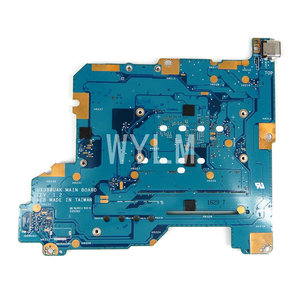  UX390UAK i5-7200 CPU mainboard REV1.2 For ASUS UX390U UX390UA UX390UAK zenbook motherboard 90NB0CZ0