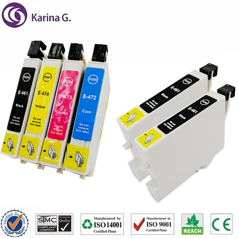 Картриджи чернильные совместимые с 2BK для Epson Stylus C63 C65 C83 C85 CX3500 CX4500 CX6500 1 комплект |