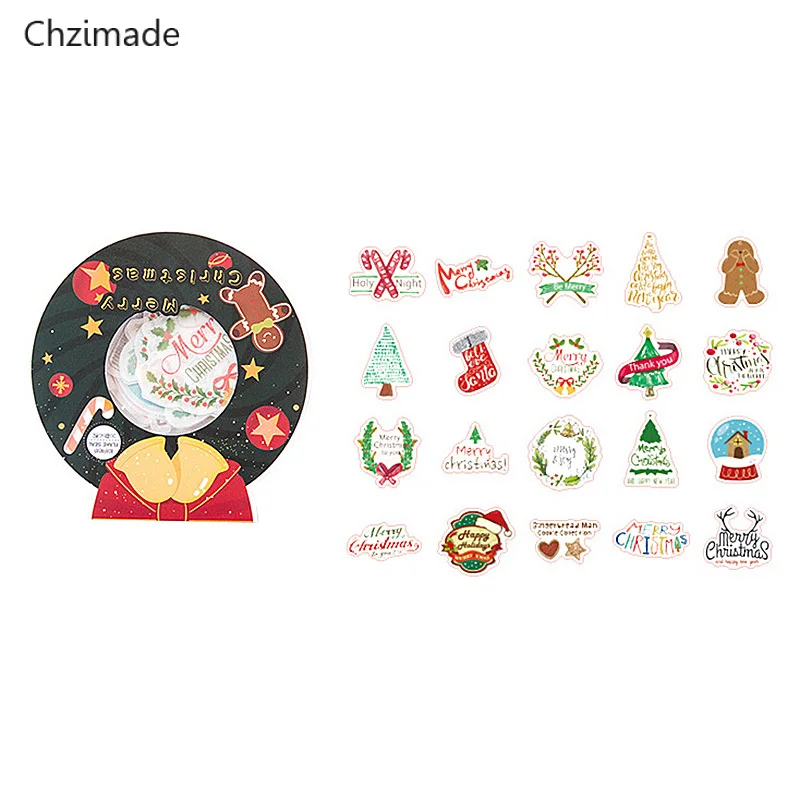 Garland Lychee Life 40 шт. Рождественские декоративные наклейки s планировщик Diy Скрапбукинг милые наклейки этикетки журнал Kawaii бумажные канцелярские принадлежности - Цвет: Garland