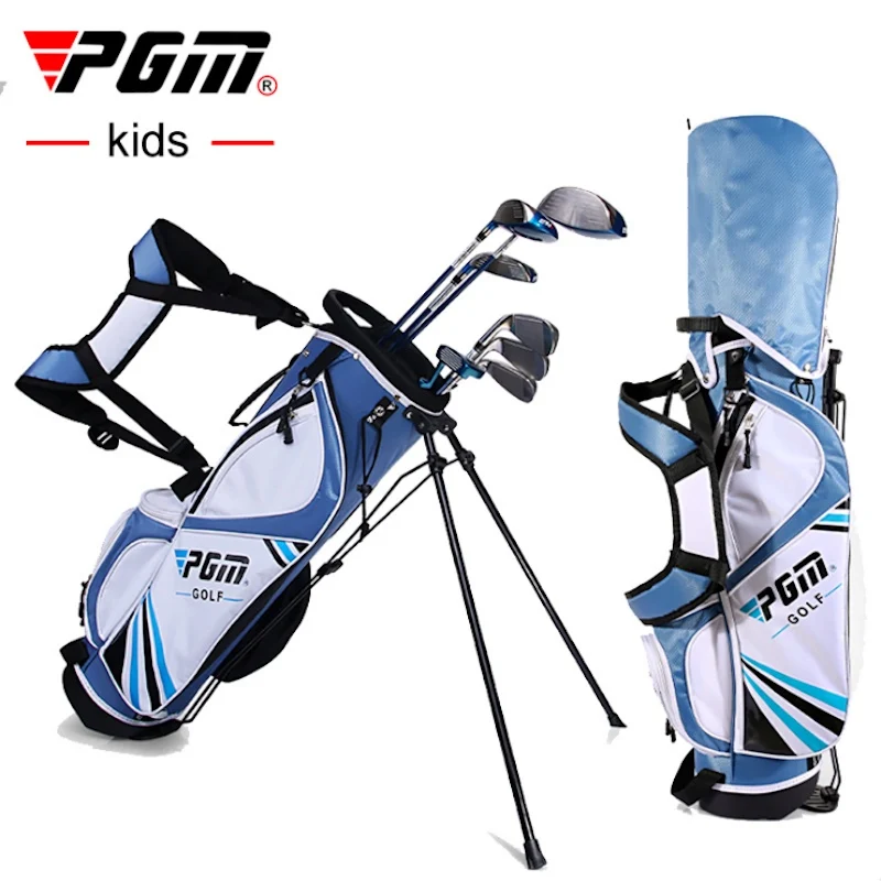 PGM Kids Golf SEED S-1 Clubs Set Junior Right Handed Titanium Steel  Children Beginners Practice Pole with Bag JRTG005 Wholesale